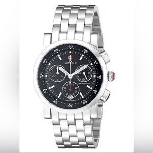 Michele Sport Sail Black Dial Chronograph
